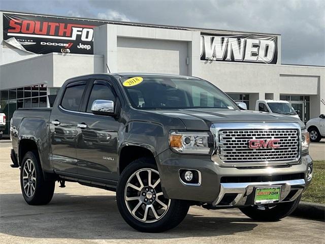 used 2018 GMC Canyon car, priced at $26,899