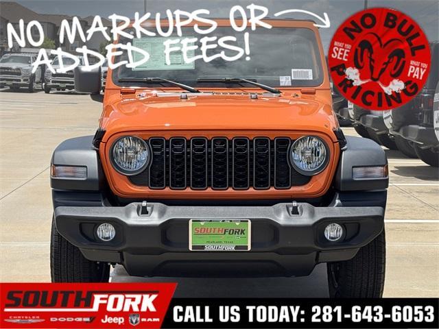 new 2025 Jeep Wrangler car, priced at $42,340
