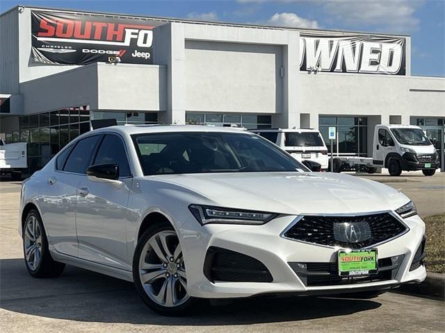 used 2021 Acura TLX car, priced at $26,799