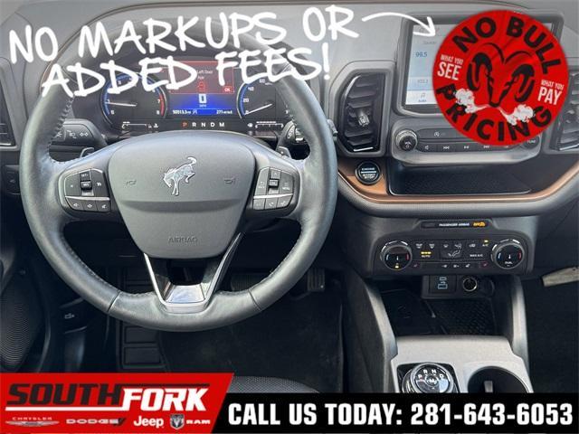 used 2022 Ford Bronco Sport car, priced at $25,197