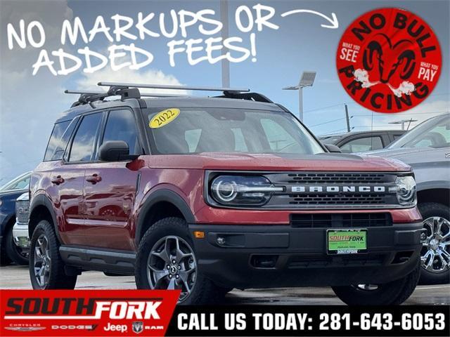 used 2022 Ford Bronco Sport car, priced at $25,197