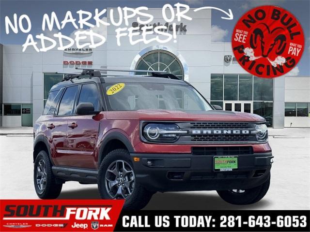 used 2022 Ford Bronco Sport car, priced at $27,499