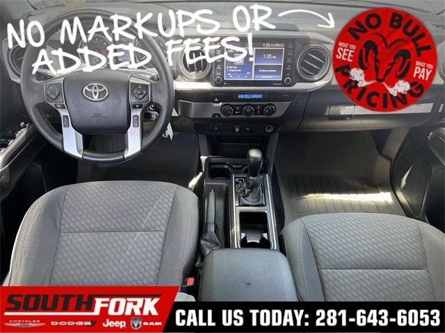 used 2021 Toyota Tacoma car, priced at $32,999