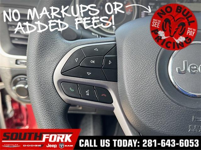 used 2021 Jeep Cherokee car, priced at $18,199