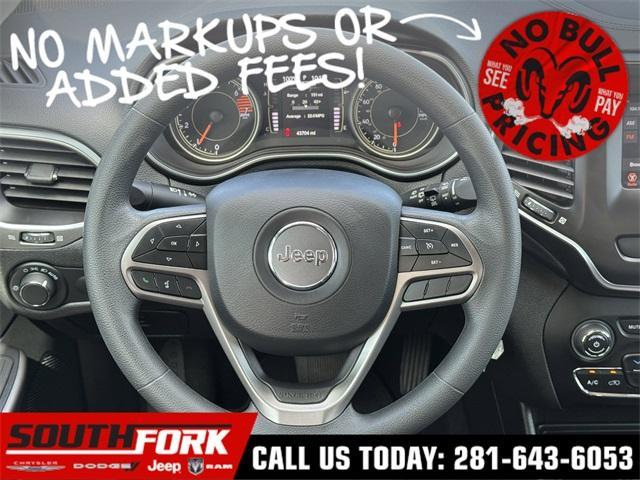 used 2021 Jeep Cherokee car, priced at $18,199