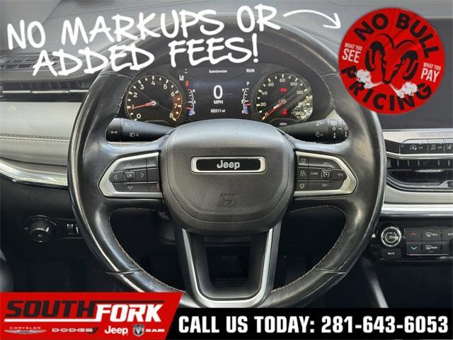 used 2022 Jeep Compass car, priced at $21,297