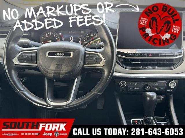 used 2022 Jeep Compass car, priced at $21,297