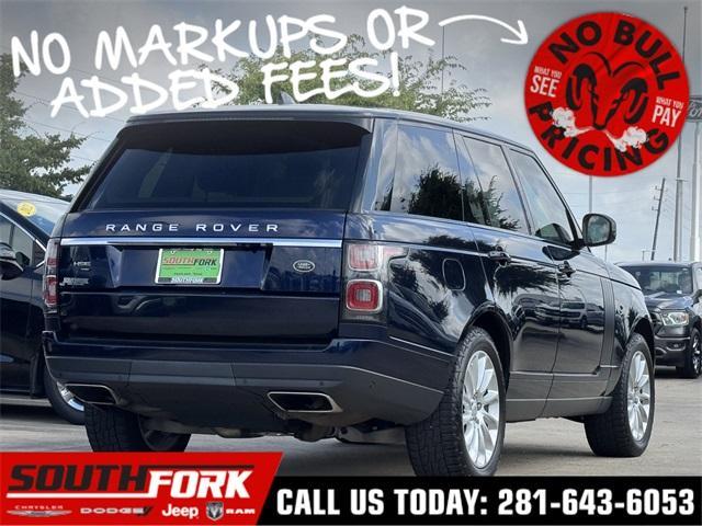 used 2020 Land Rover Range Rover car, priced at $38,999