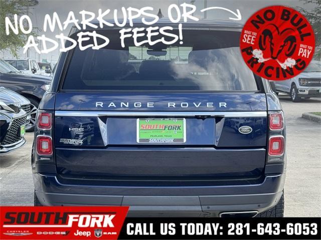 used 2020 Land Rover Range Rover car, priced at $38,999