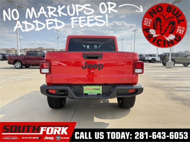new 2025 Jeep Gladiator car, priced at $49,774