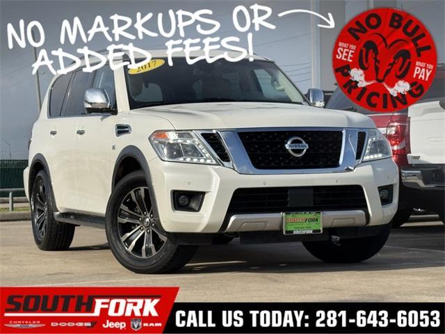 used 2017 Nissan Armada car, priced at $18,599