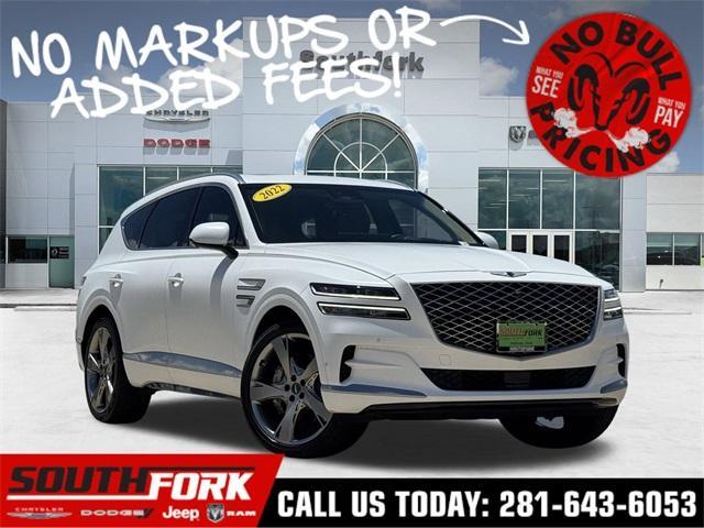 used 2022 Genesis GV80 car, priced at $46,999