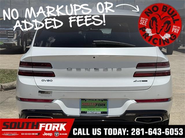 used 2022 Genesis GV80 car, priced at $46,999