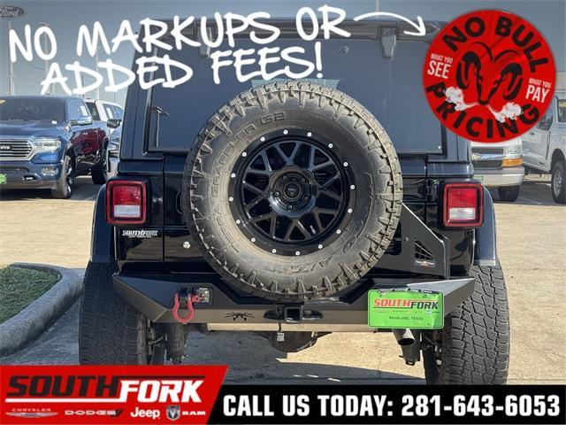 used 2018 Jeep Wrangler Unlimited car, priced at $30,199