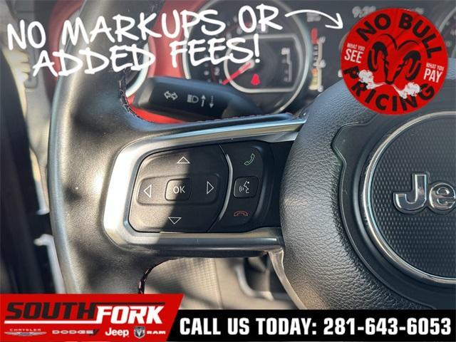 used 2018 Jeep Wrangler Unlimited car, priced at $30,199