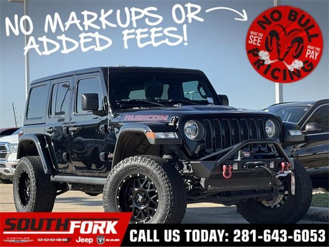 used 2018 Jeep Wrangler Unlimited car, priced at $30,199
