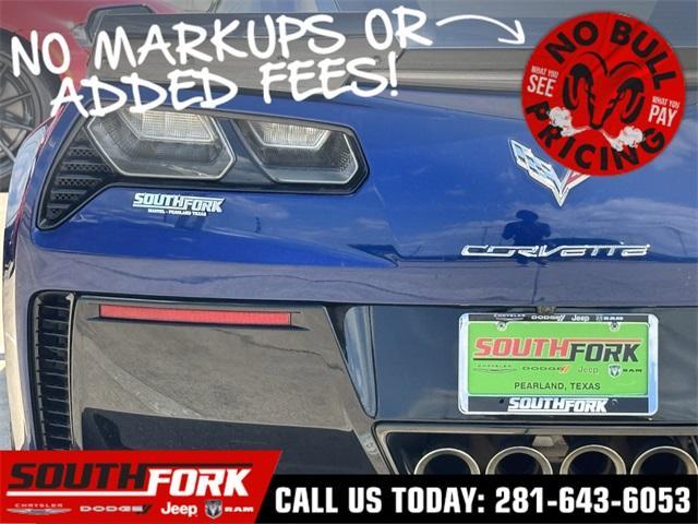 used 2017 Chevrolet Corvette car, priced at $59,499