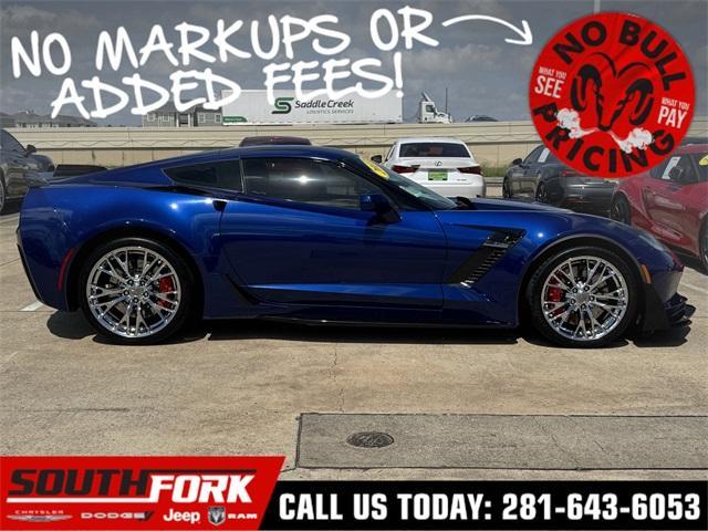 used 2017 Chevrolet Corvette car, priced at $59,499