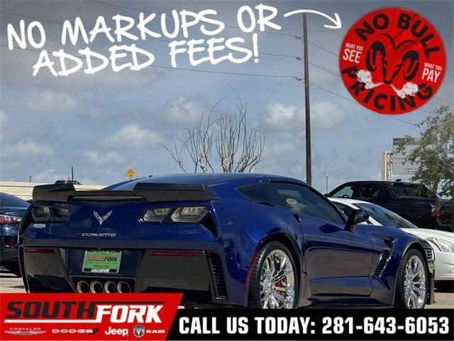 used 2017 Chevrolet Corvette car, priced at $59,499