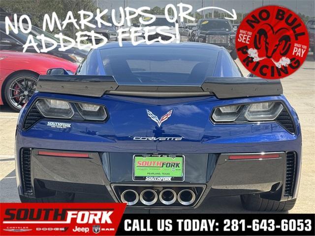 used 2017 Chevrolet Corvette car, priced at $59,499