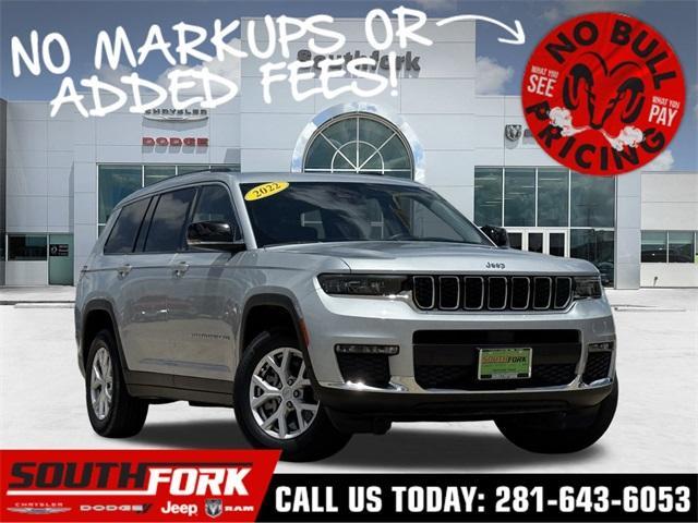 used 2022 Jeep Grand Cherokee L car, priced at $27,899