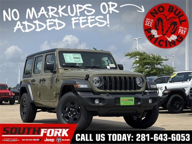 new 2025 Jeep Wrangler car, priced at $37,125