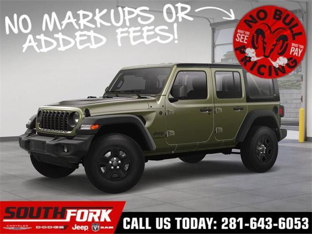new 2025 Jeep Wrangler car, priced at $40,250