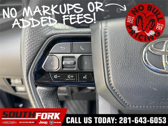 used 2023 Toyota Tundra Hybrid car, priced at $59,999