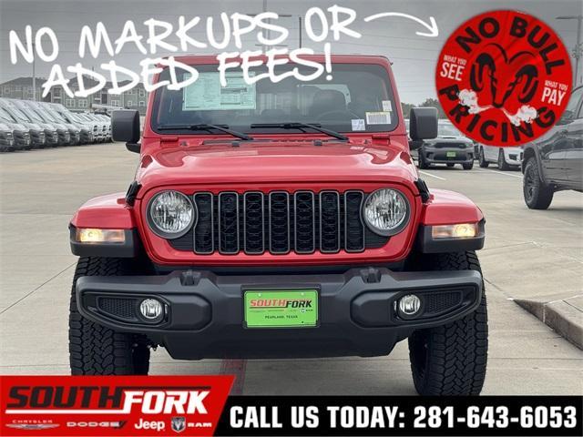 new 2025 Jeep Gladiator car, priced at $40,535