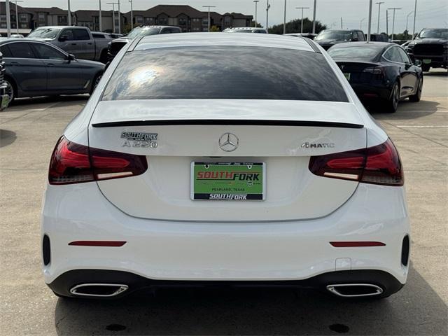 used 2021 Mercedes-Benz A-Class car, priced at $24,765
