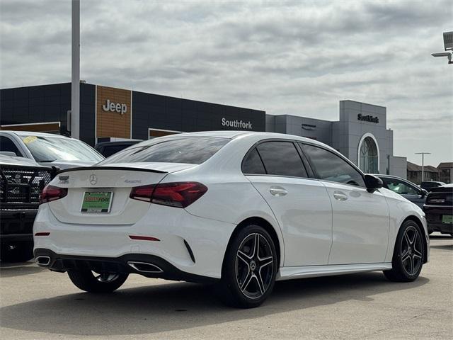 used 2021 Mercedes-Benz A-Class car, priced at $24,765