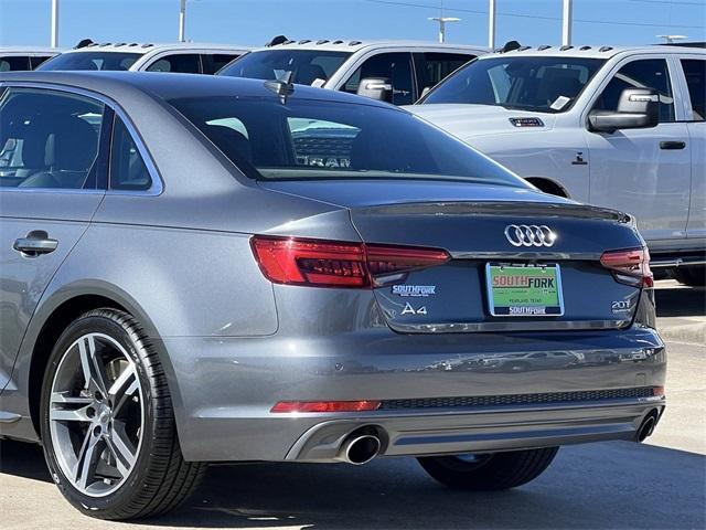 used 2017 Audi A4 car, priced at $17,499