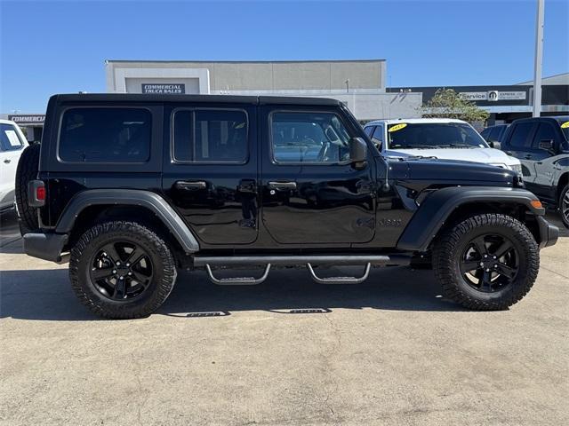 used 2021 Jeep Wrangler Unlimited car, priced at $23,999