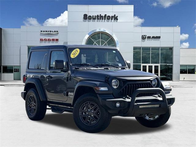 used 2019 Jeep Wrangler car, priced at $26,097