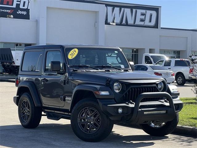 used 2019 Jeep Wrangler car, priced at $26,597