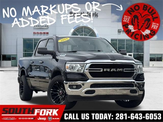 used 2019 Ram 1500 car, priced at $23,499