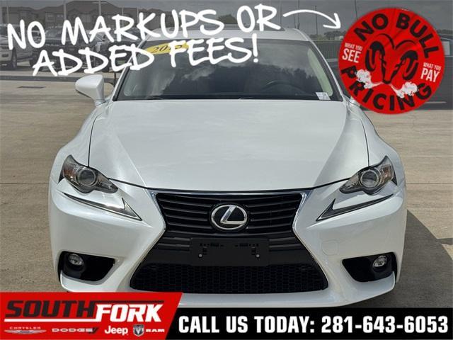 used 2015 Lexus IS 250 car, priced at $15,799