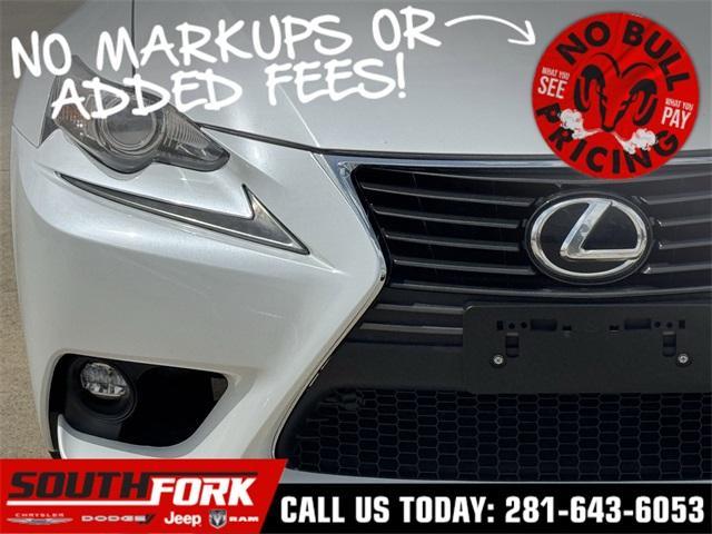 used 2015 Lexus IS 250 car, priced at $15,799