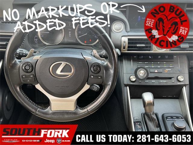 used 2015 Lexus IS 250 car, priced at $15,799
