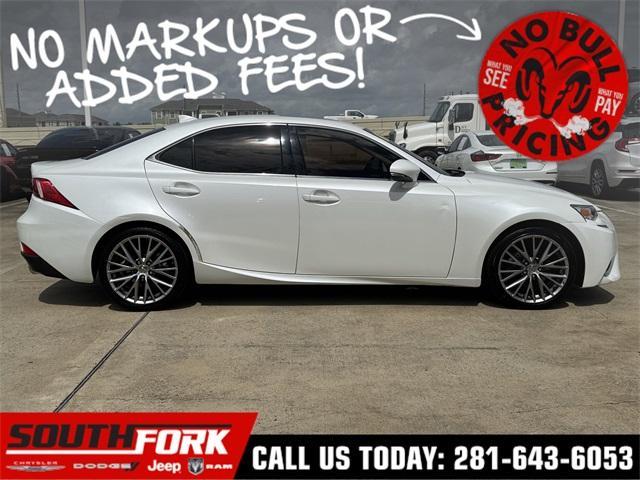 used 2015 Lexus IS 250 car, priced at $15,799