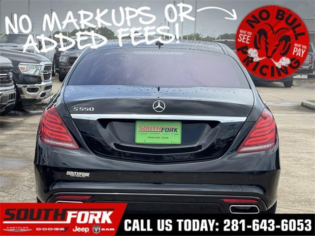 used 2015 Mercedes-Benz S-Class car, priced at $24,499