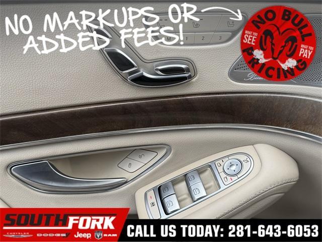used 2015 Mercedes-Benz S-Class car, priced at $24,499