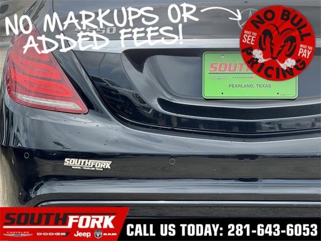 used 2015 Mercedes-Benz S-Class car, priced at $24,499