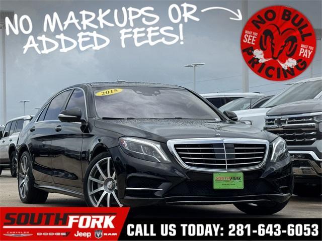 used 2015 Mercedes-Benz S-Class car, priced at $24,499