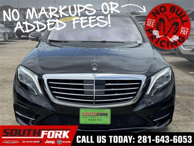 used 2015 Mercedes-Benz S-Class car, priced at $24,499