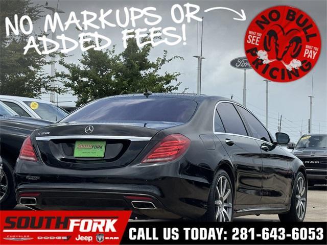used 2015 Mercedes-Benz S-Class car, priced at $24,499