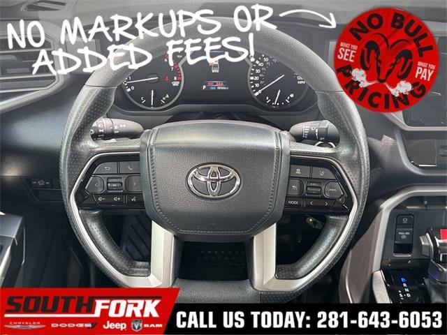 used 2022 Toyota Tundra car, priced at $39,699