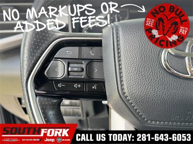 used 2022 Toyota Tundra car, priced at $39,699