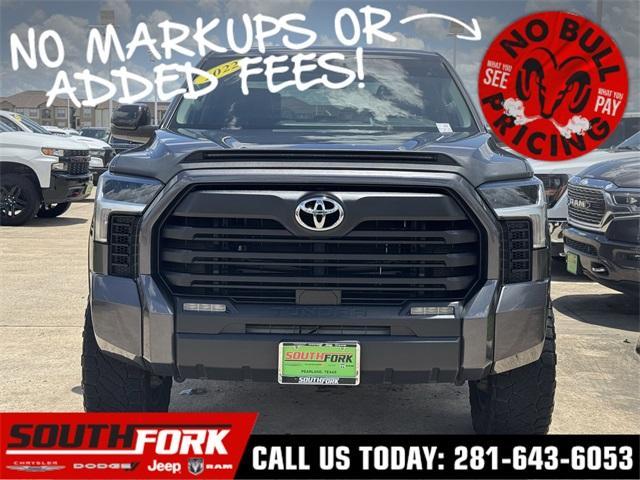 used 2022 Toyota Tundra car, priced at $39,699