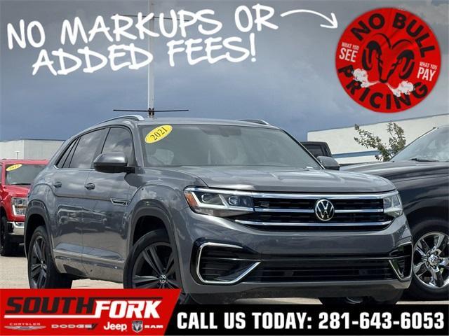 used 2021 Volkswagen Atlas Cross Sport car, priced at $23,599